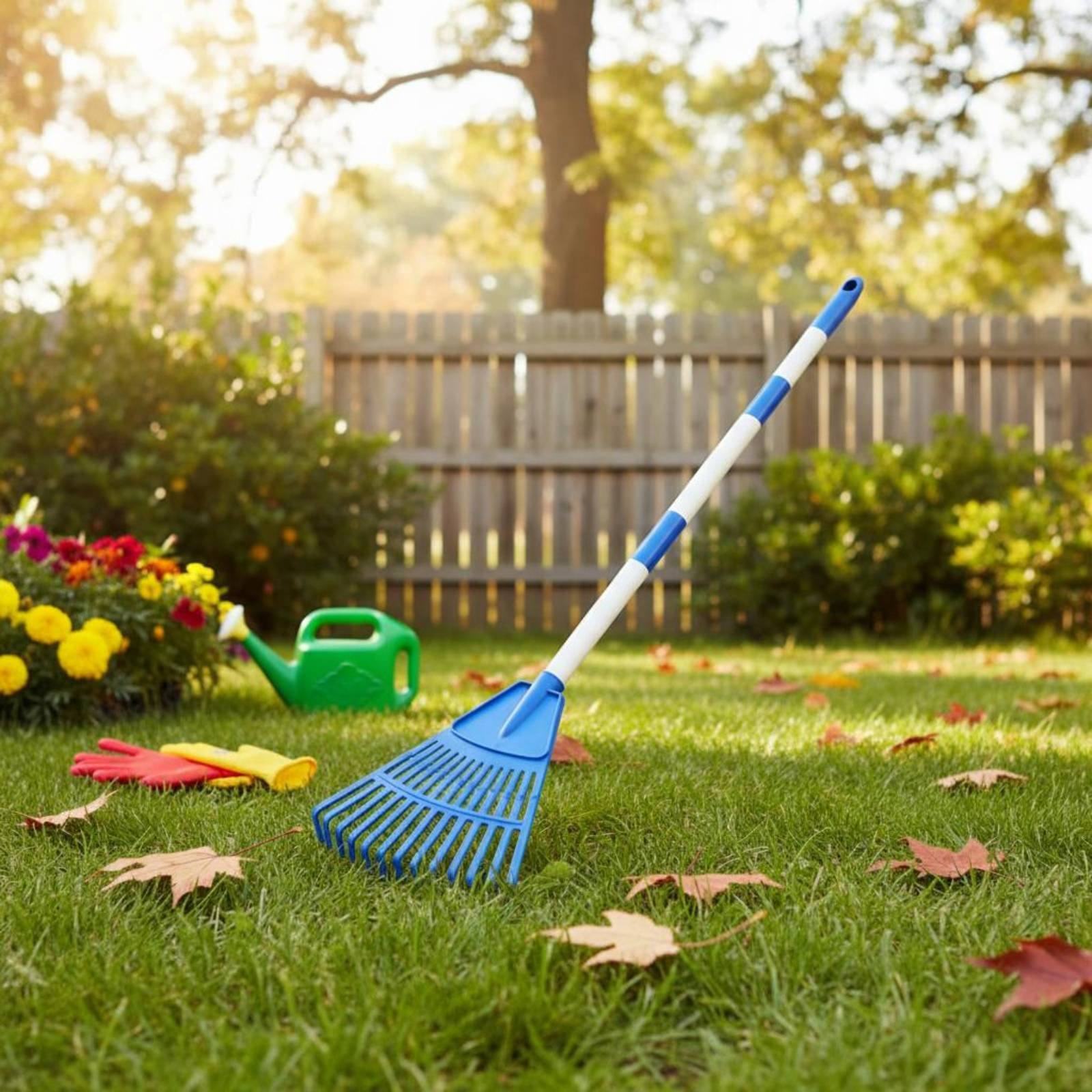 2 Pieces Plastic Fan Rake 14 T - Gardening Tools Bd recensione e prezzo