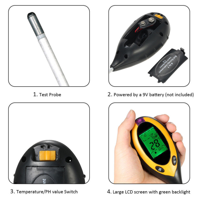 NEW 2026 LCD Soil PH Meter Tes - Soil Ph Meter recensione e prezzo