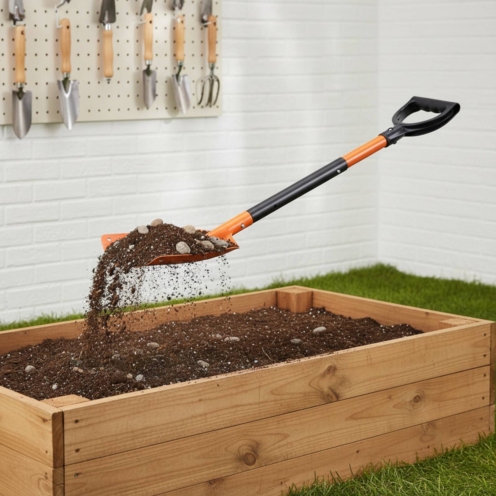 Soil Sifter Shovel Long Handle - Gardening Tools Long recensione e prezzo