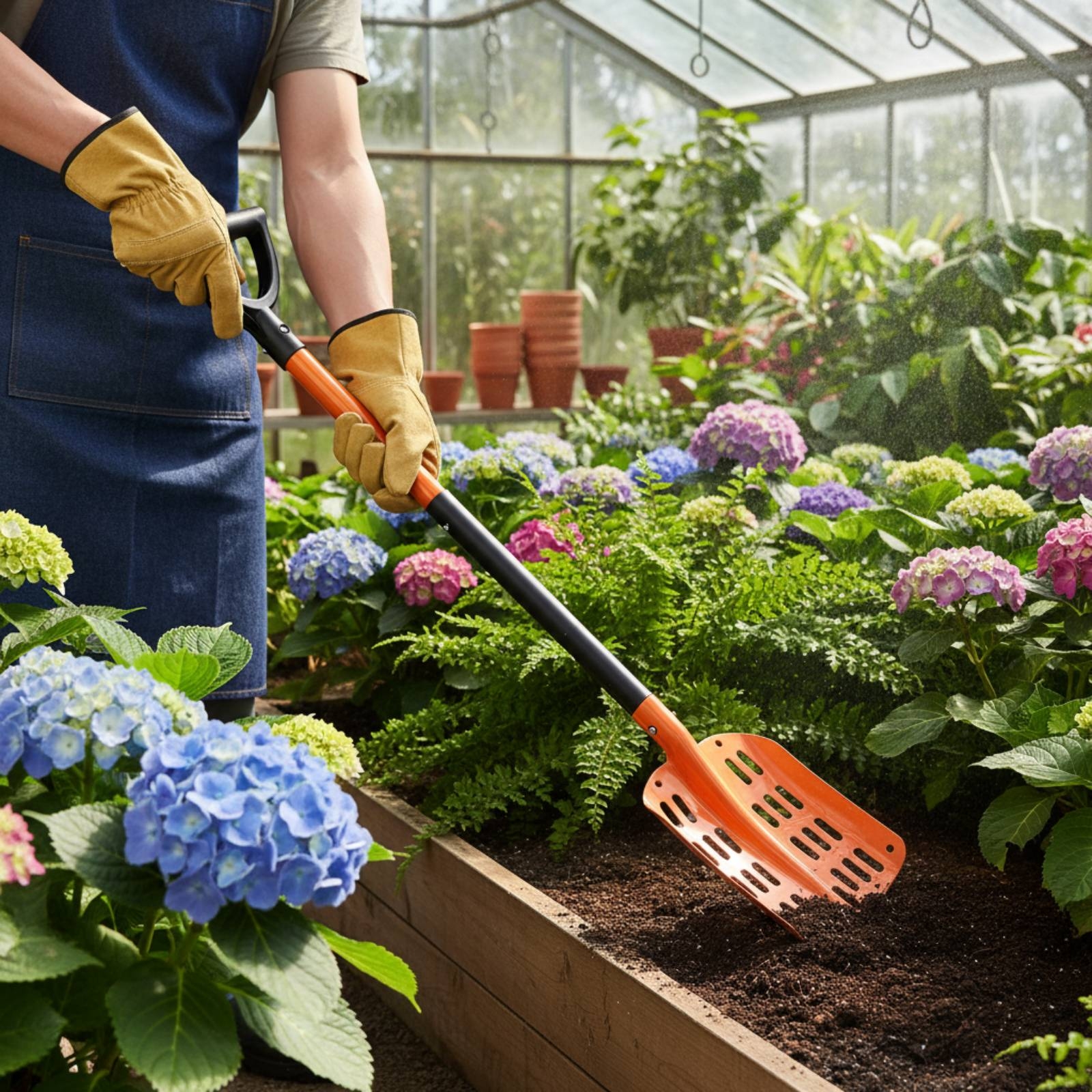 Soil Sifter Shovel Long Handle - Gardening Tools Long recensione e prezzo