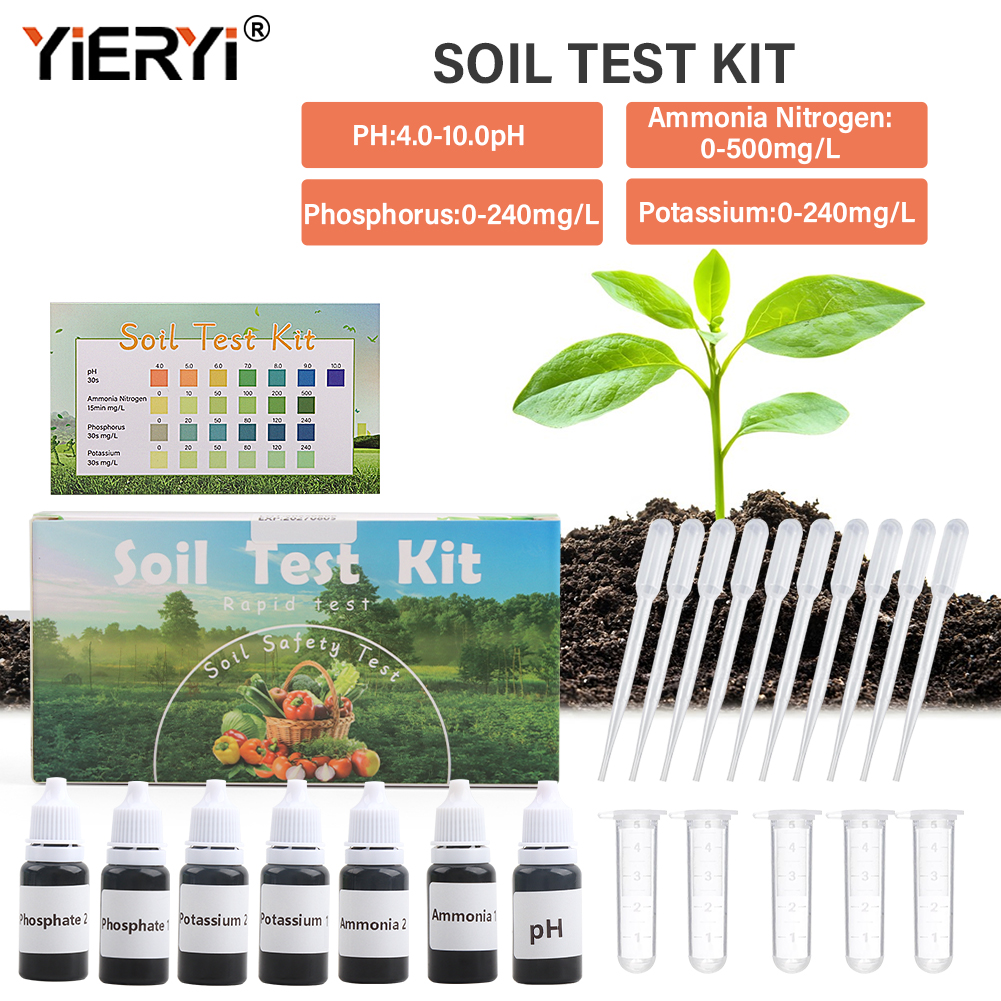 Upgraded 4 in 1 Soil Test Kit  - Soil Ph Meter recensione e prezzo