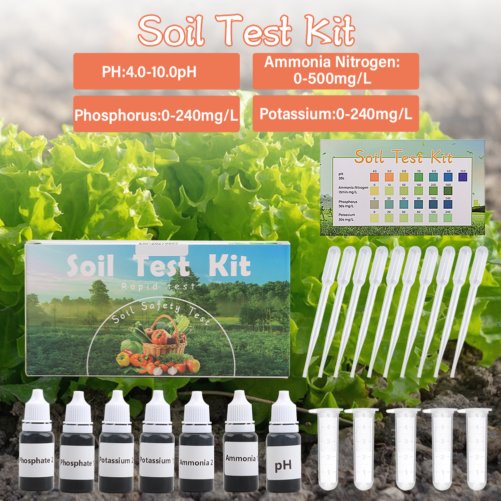 Upgraded 4 in 1 Soil Test Kit  - Soil Ph Meter recensione e prezzo