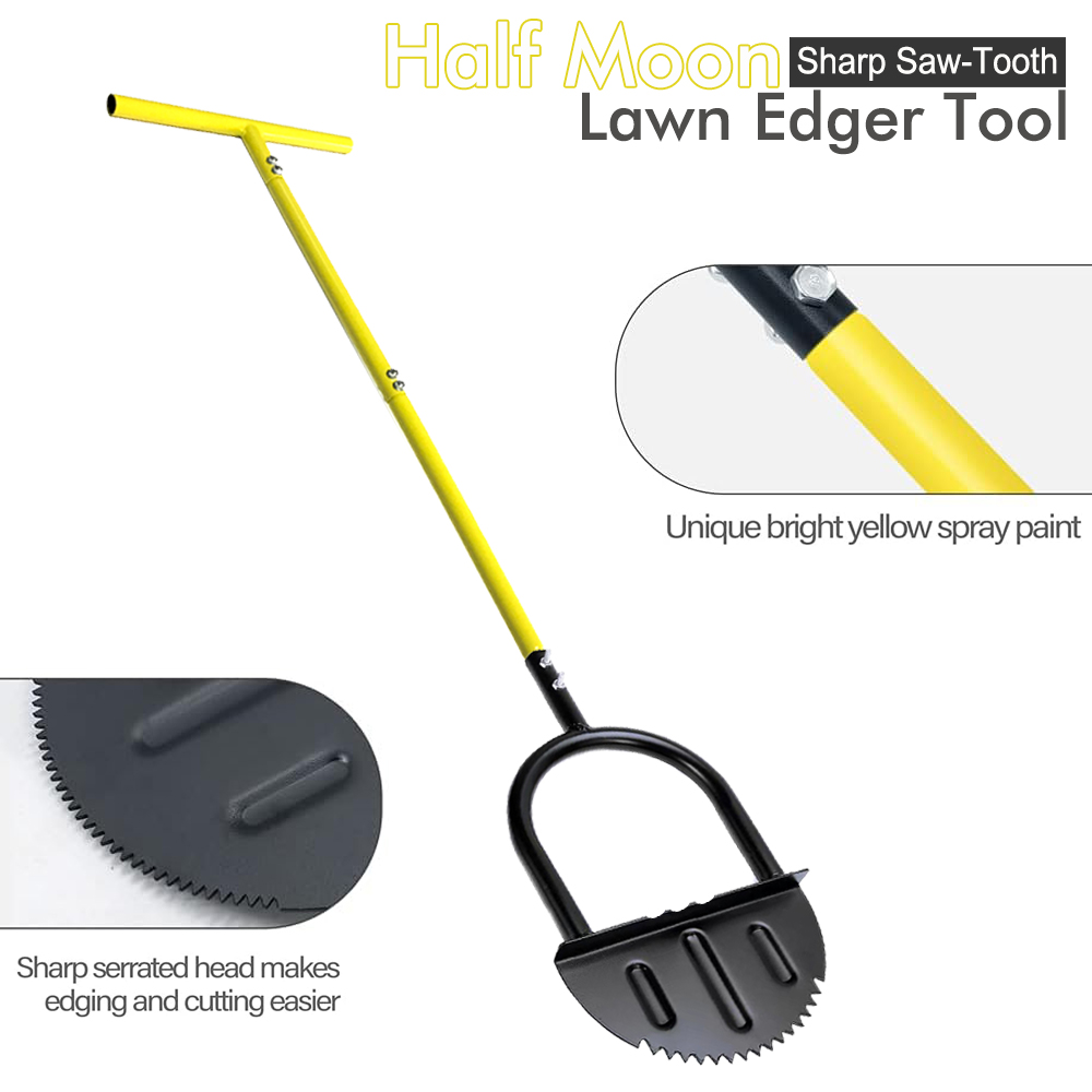 Half Moon Lawn Edger with Long - Gardening Tools Long recensione e prezzo